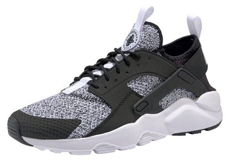 sneaker air huarache run ultra se nero grigio e bianco